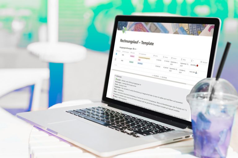 Notion Template: Rechnungslauf