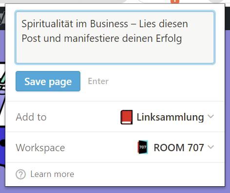 Chrome Extension • Notion Web Clipper