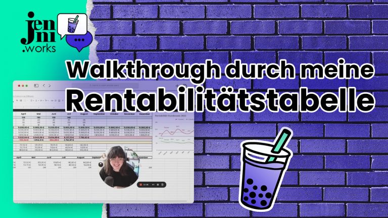 So prüfe ich, wie rentabel ich arbeite