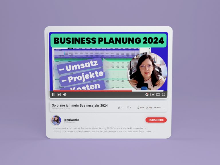 So plane ich mein Businessjahr 2024